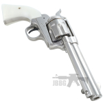 King Arms SAA .45 Peacemaker Airsoft Gas Revolver S – Silver 9
