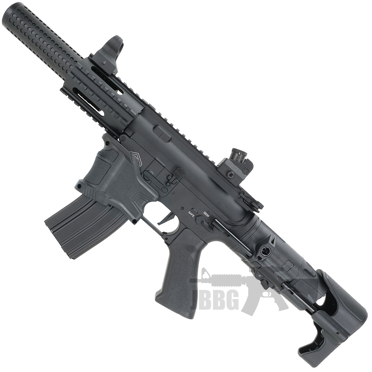 SRC Hawk CS Ace Line AEG Airsoft Gun with E Trigger 6