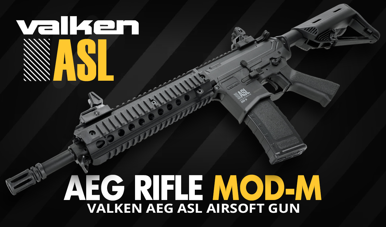 bb guns - valken asl mod m aeg