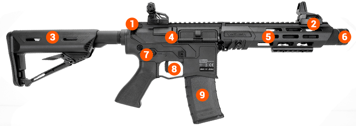 Valken ASL Kilo AEG Airsoft Gun INFO