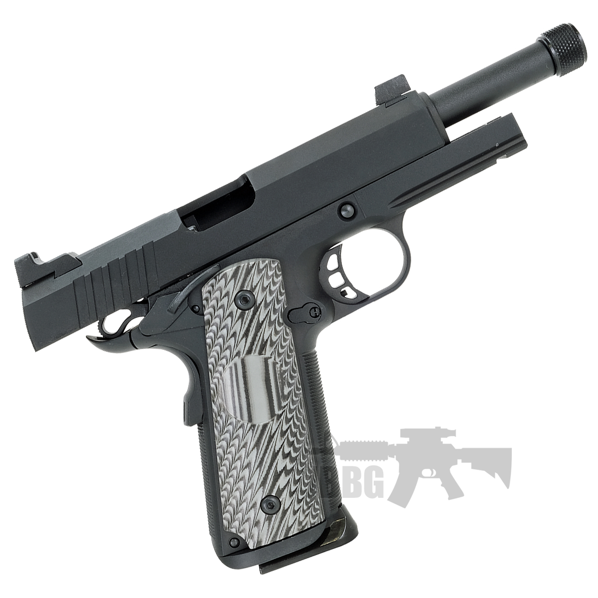 SR1911 Silent Hawk Co2 Blowback Airsoft Pistol Just BB Guns