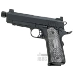 sr1911 silant hawk co2 airsoft pistol bk