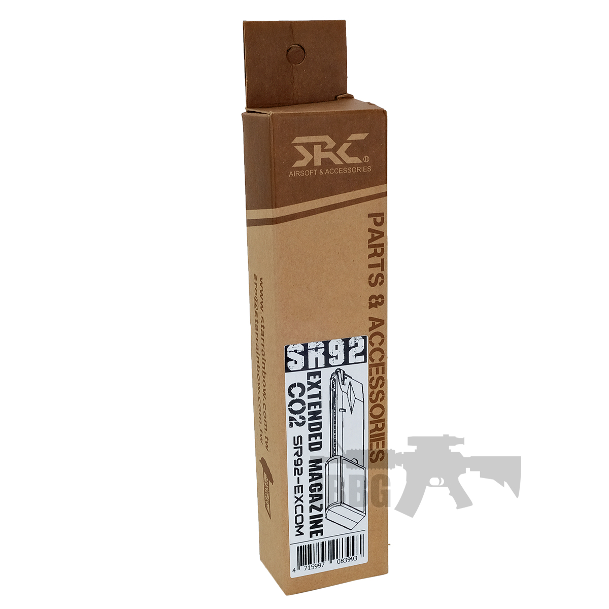 SR92 Co2 Extended Magazine 6mm Airsoft 33 Rounds Just BB Guns