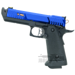 dark viper airsoft pistol gas blue 1