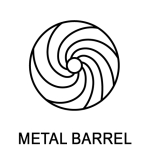 icon metal barrel