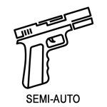 icon semi auto pistol