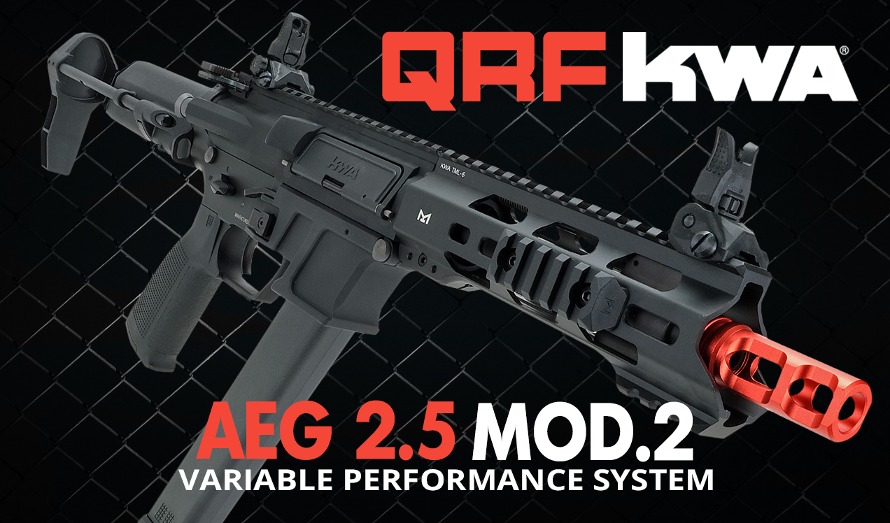 KWA aeg airsoft gun MOD QRF 2G UK