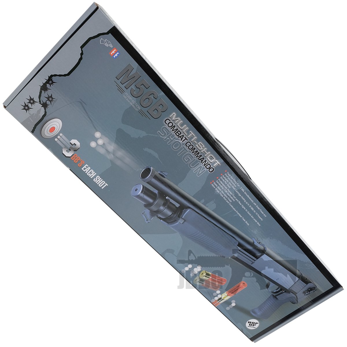 M56B Airsoft Shotgun with Multi Shot System 2 box