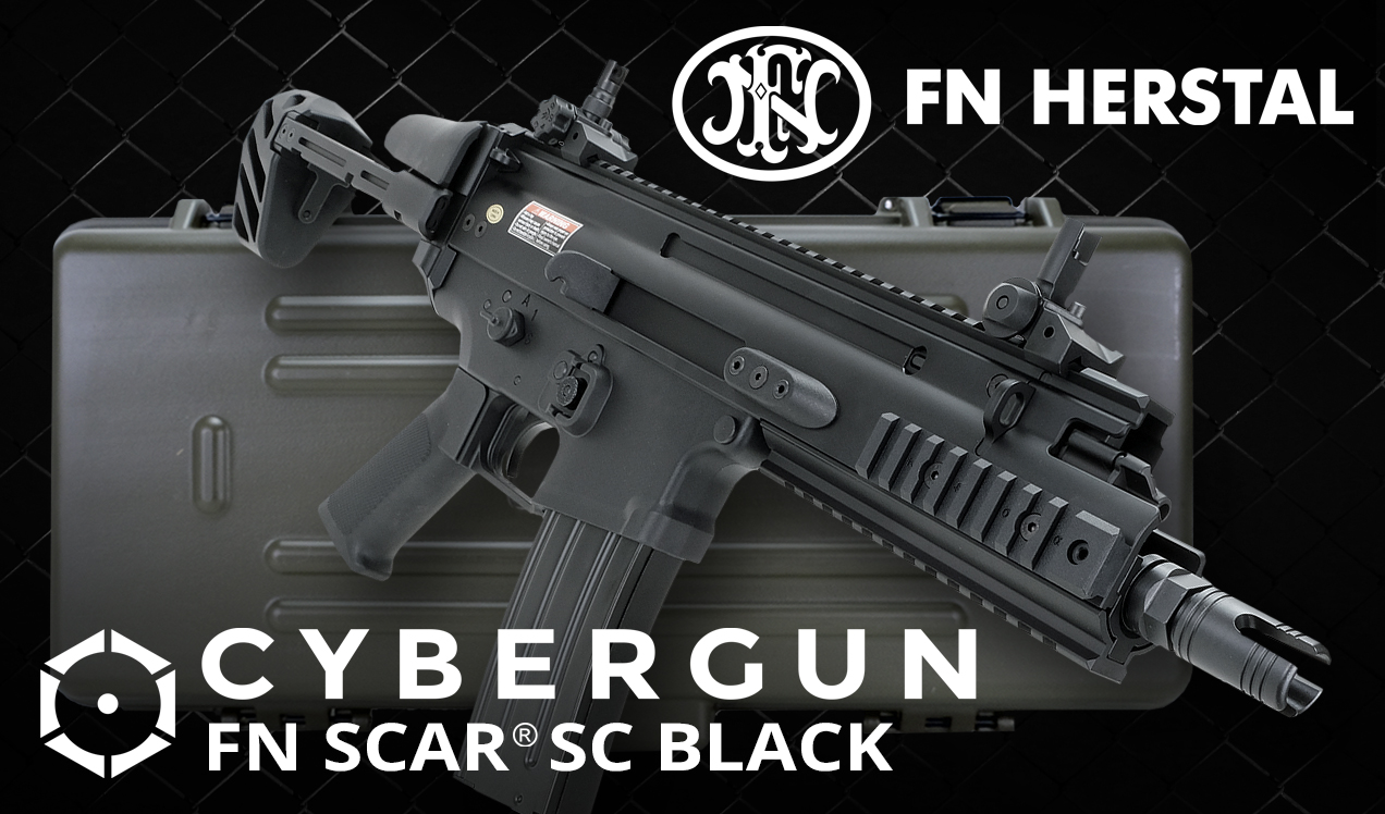 fn scar airsoft gun black g1