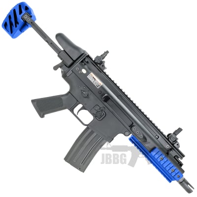 scare airsoft gun a1 blue