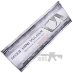 Classic Army M133 Mini Vulcan Rotating Multi Barrel Airsoft AEG Mini Gun box