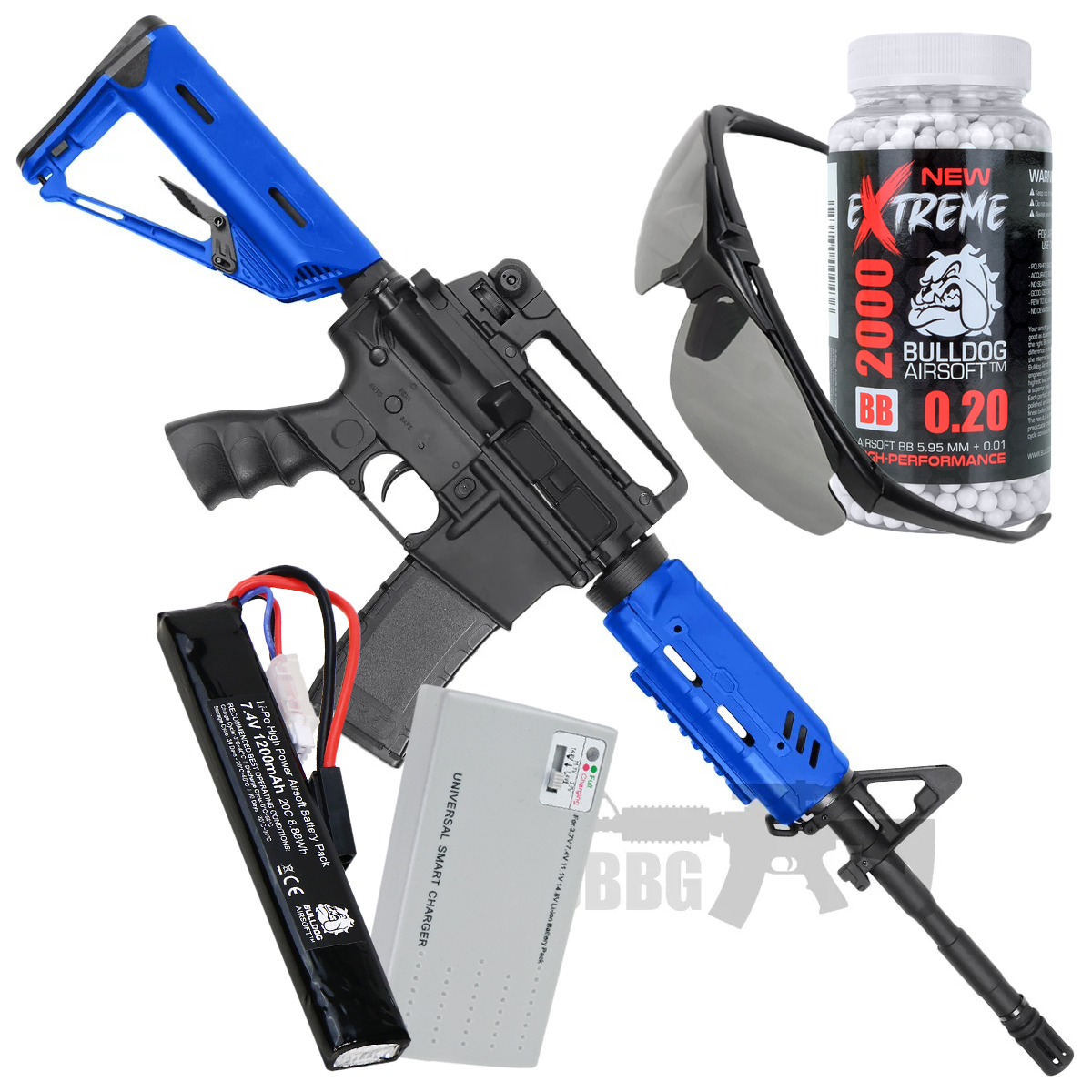 Bundle Offer Bulldog ST Alpha Airsoft Gun Starter Set 999