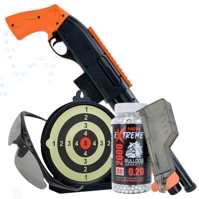 Bundle Offer M401 Breacher Pump Action Shotgun Set Orange 12