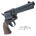 King Arms SAA .45 Peacemaker Airsoft Gas Revolver S BK2 1