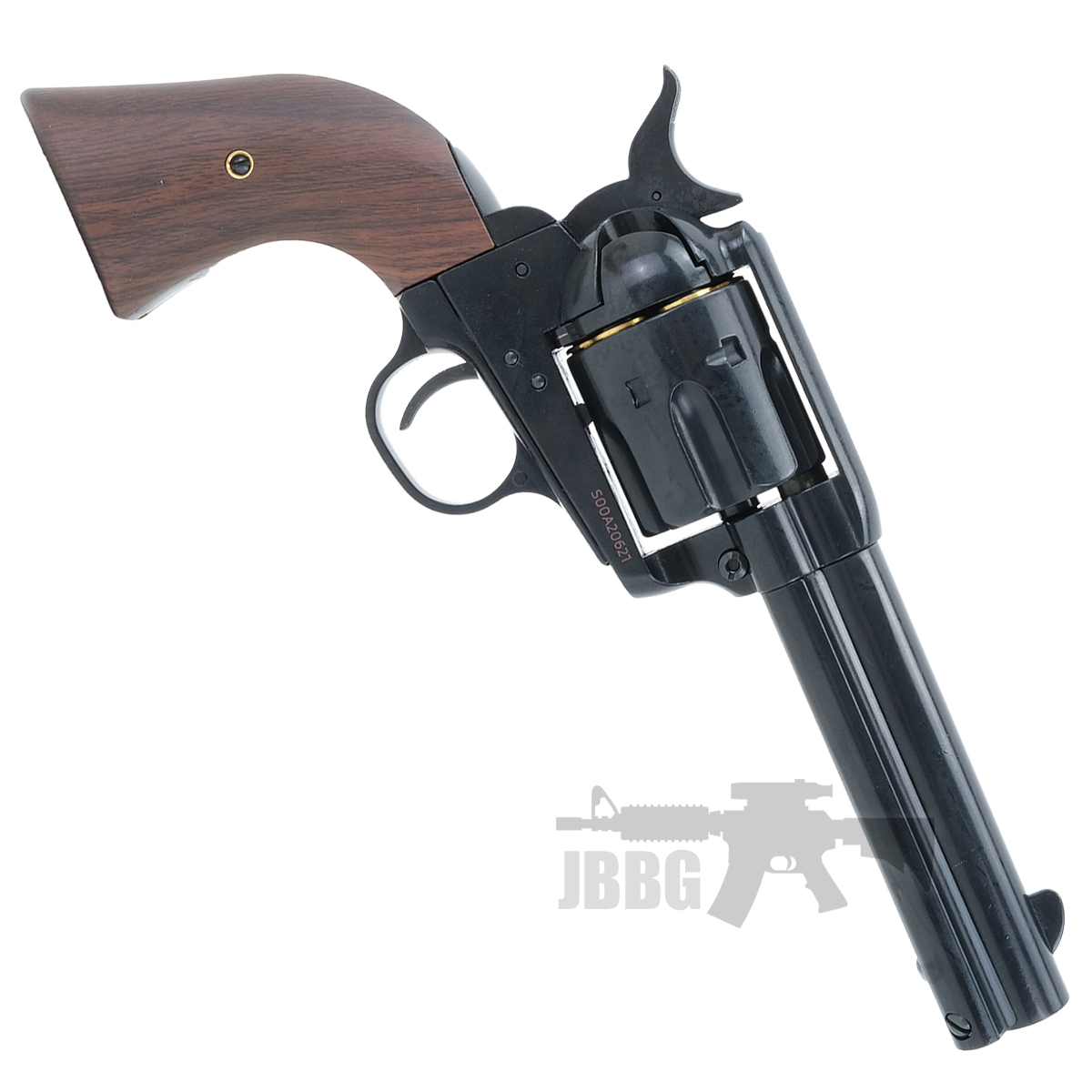 King Arms SAA 45 Peacemaker Airsoft Gas Revolver S BK2 5