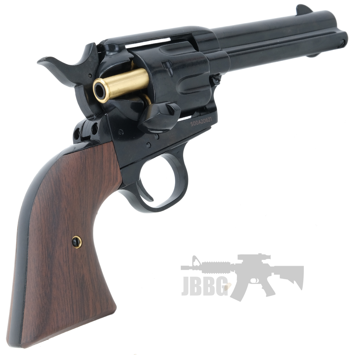 King Arms SAA 45 Peacemaker Airsoft Gas Revolver S BK2 7