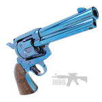 King Arms SAA 45 Peacemaker Airsoft Gas Revolver S – Blue 2