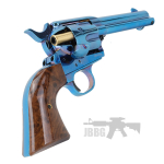King Arms SAA .45 Peacemaker Airsoft Gas Revolver S – Blue 6