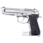WE M92 Co2 Blowback Pistol Silver 1