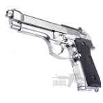 WE M92 Co2 Blowback Pistol – Silver 2