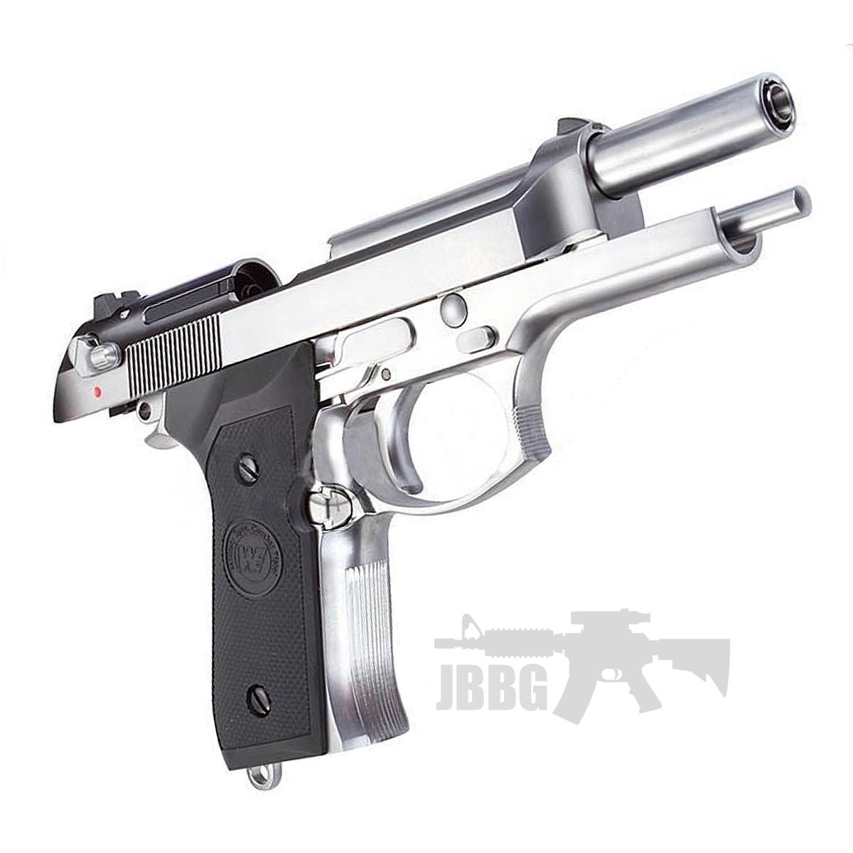 WE M92 Co2 Blowback Pistol Silver 3