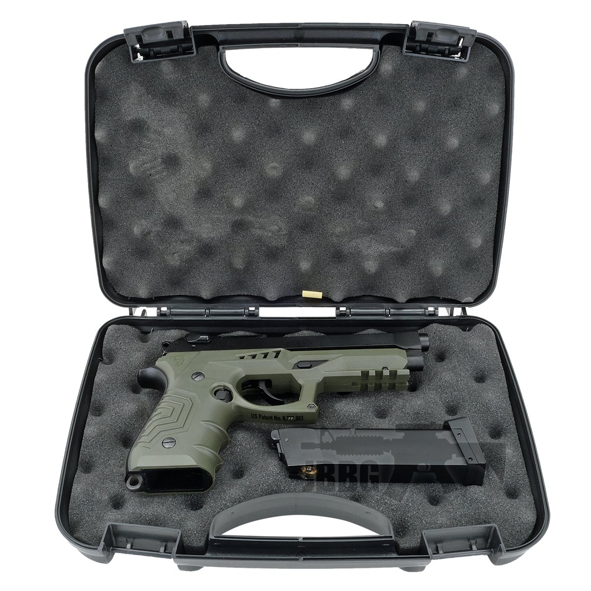 HG173 Tac M92 Co2 Metal Airsoft Pistol Green - Just BB Guns