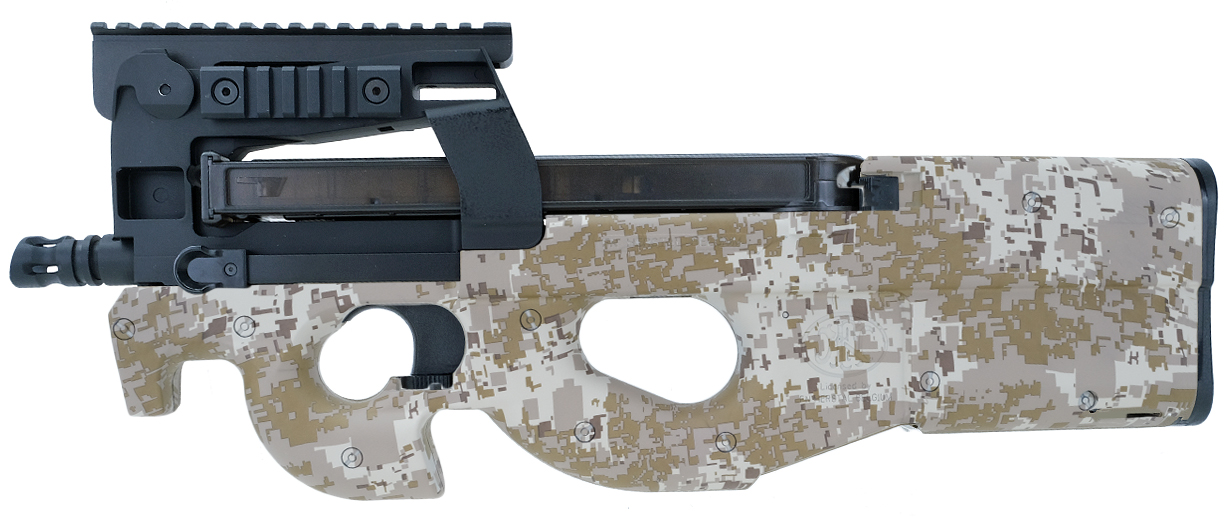 p90 tan camo info 1b