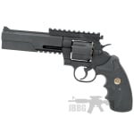 revolver 2 black airsoft gun