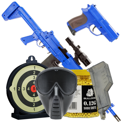 Bundle Offer P1160 Airsoft BB Gun and Pistol Set 11