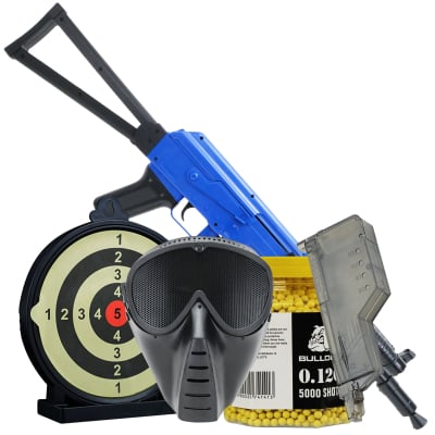 Bundle Offer P47A Spring Airsoft BB Gun blue 1