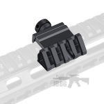 Trimex Tactical 45 Degree Angle Offset Rail Mount Weaver Picatinny Quick Release Adapter g1