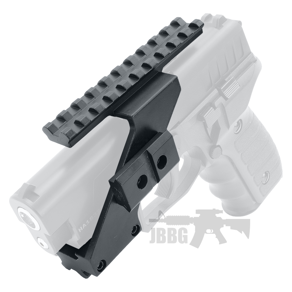 Universal Sinairsoft Tactical Pistol Scope Mount For 20mm Rail – Fits G17, 1911