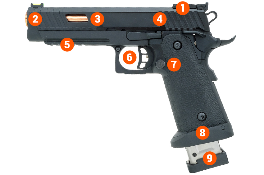 babayaga beta co2 airsoft pistol info