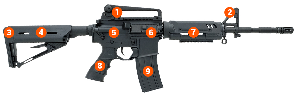 bulldog ST ALPHA QD airsoft gun INFO