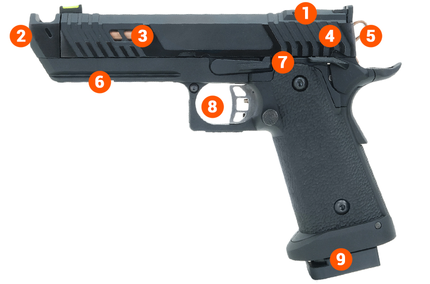 dark viper info co2 1 black airsoft pistol