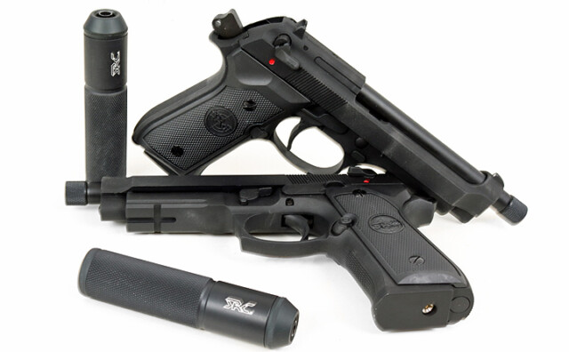Sr92 SR92 M9 Replica Tactical Airsoft Pistol Review - Just BB Guns