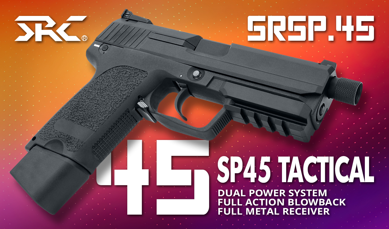 bb guns - srsp 45 airsoft pistol