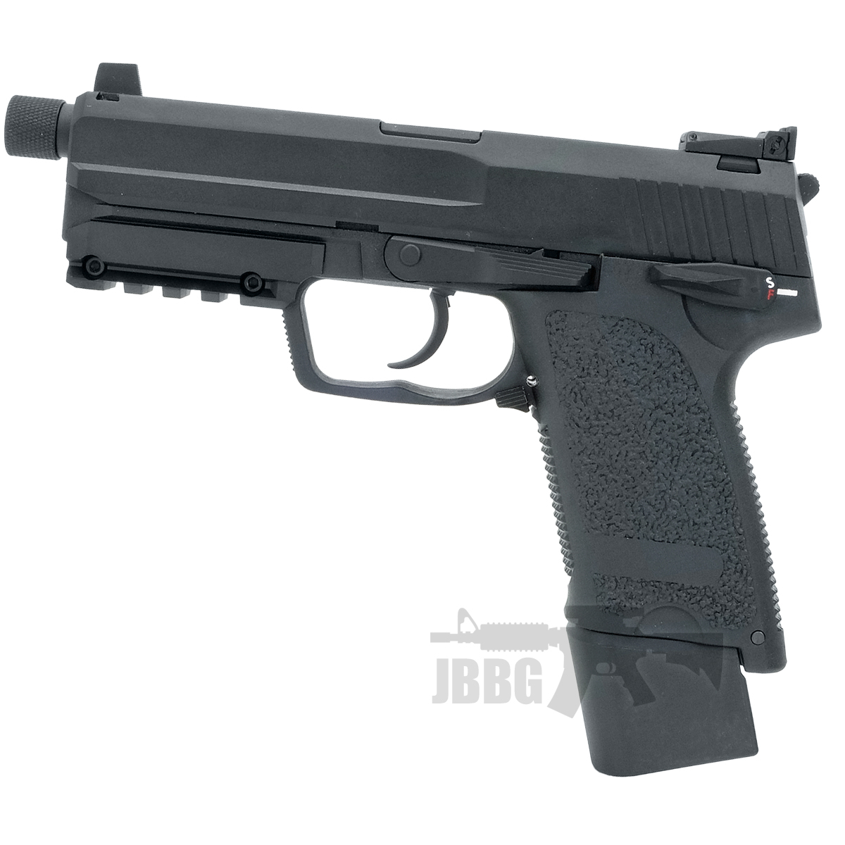 srsp 45 tactical airsoft pistol 100 bk