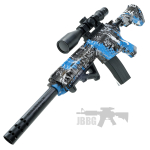 Gel Blaster HK416 Full Auto Rechargeable AEG Gun Set Camo Blue 5