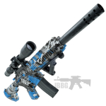 Gel Blaster HK416 Full Auto Rechargeable AEG Gun Set Camo Blue 7