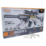 Gel Blaster HK416 Full Auto Rechargeable AEG Gun Set Camo Blue b1