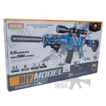 Gel Blaster HK416 Full Auto Rechargeable AEG Gun Set Camo Blue b2