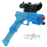 Gel Blaster RS99 G17 Full Auto Rechargeable Pistol Set Blue 08g