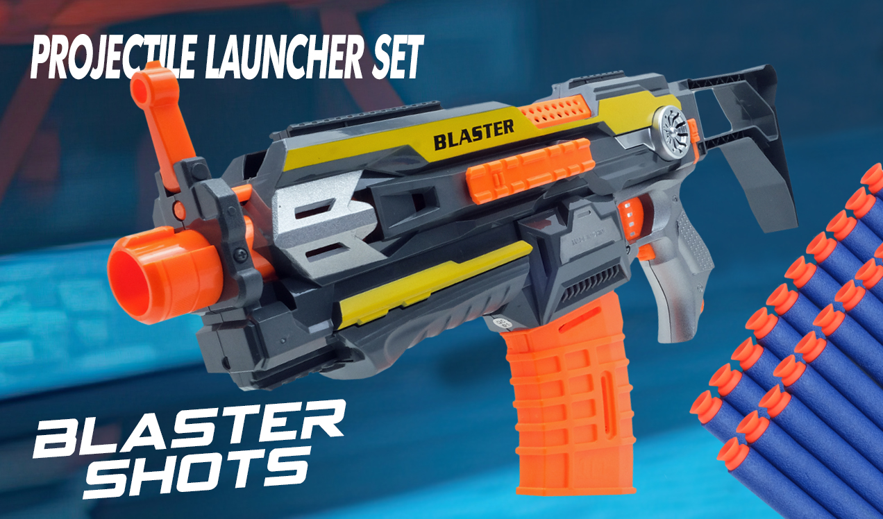 Projectile Launcher Foam Dart Blaster Shot Gun