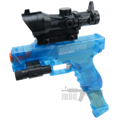 Gel Blaster Rs99 G17 Fully Auto Rechargeable Pistol Set Blue