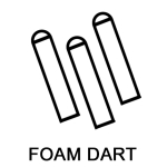 icon foam dart