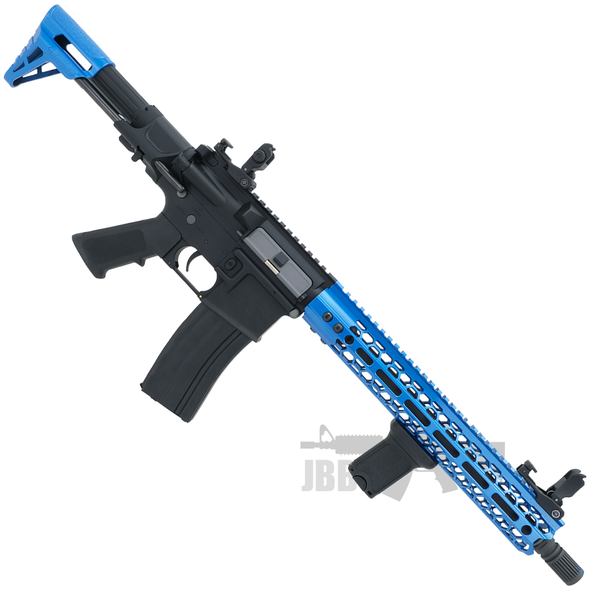 Colt M4 Mike PDW AEG Airsoft Gun Cybergun blue 2