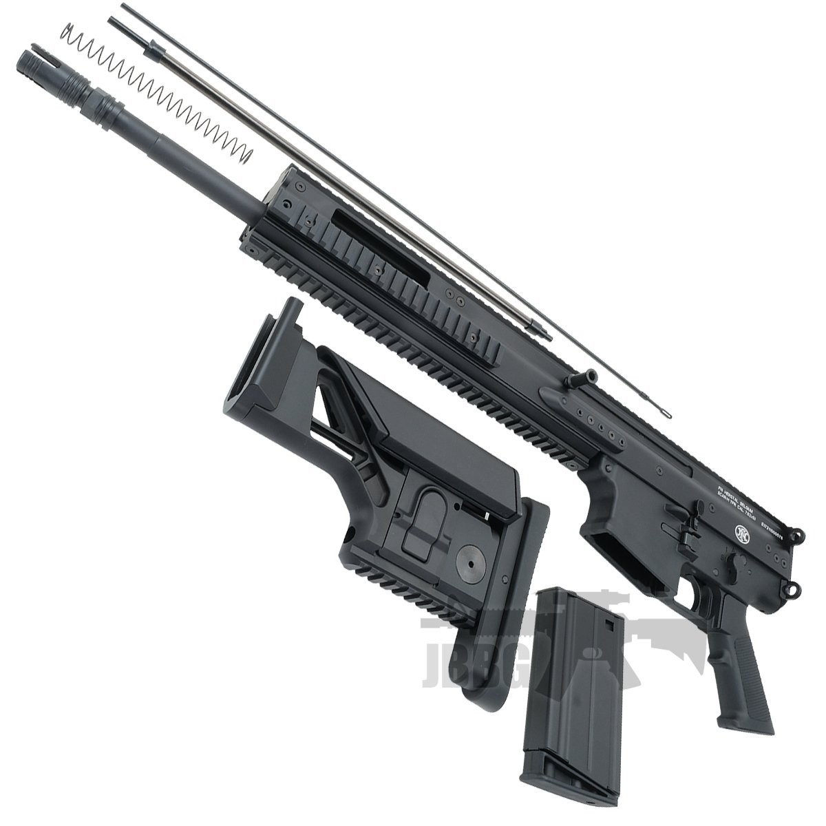 FN Herstal SCAR H TPR AEG Black Airsoft Gun 3