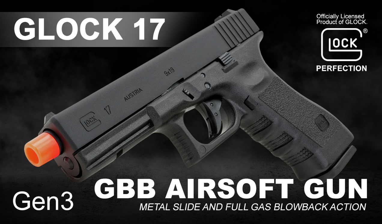 Umarex Glock 17 Gen3 Gas Blowback Airsoft Pistol