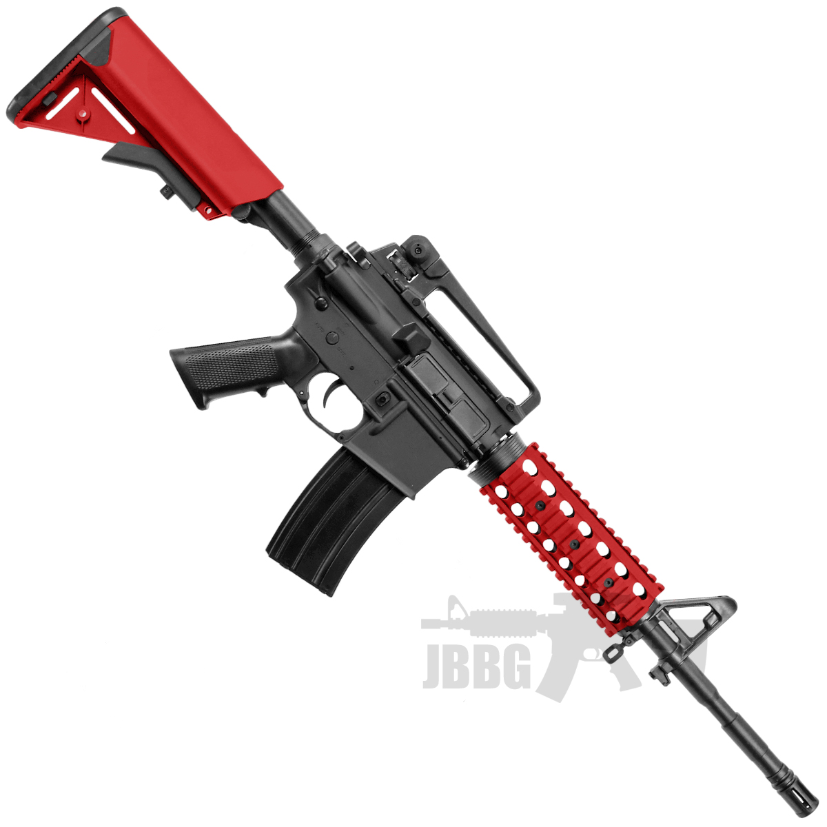 SR4 RIS Bulldog Proline 6mm AEG Airsoft Gun g3 1 red